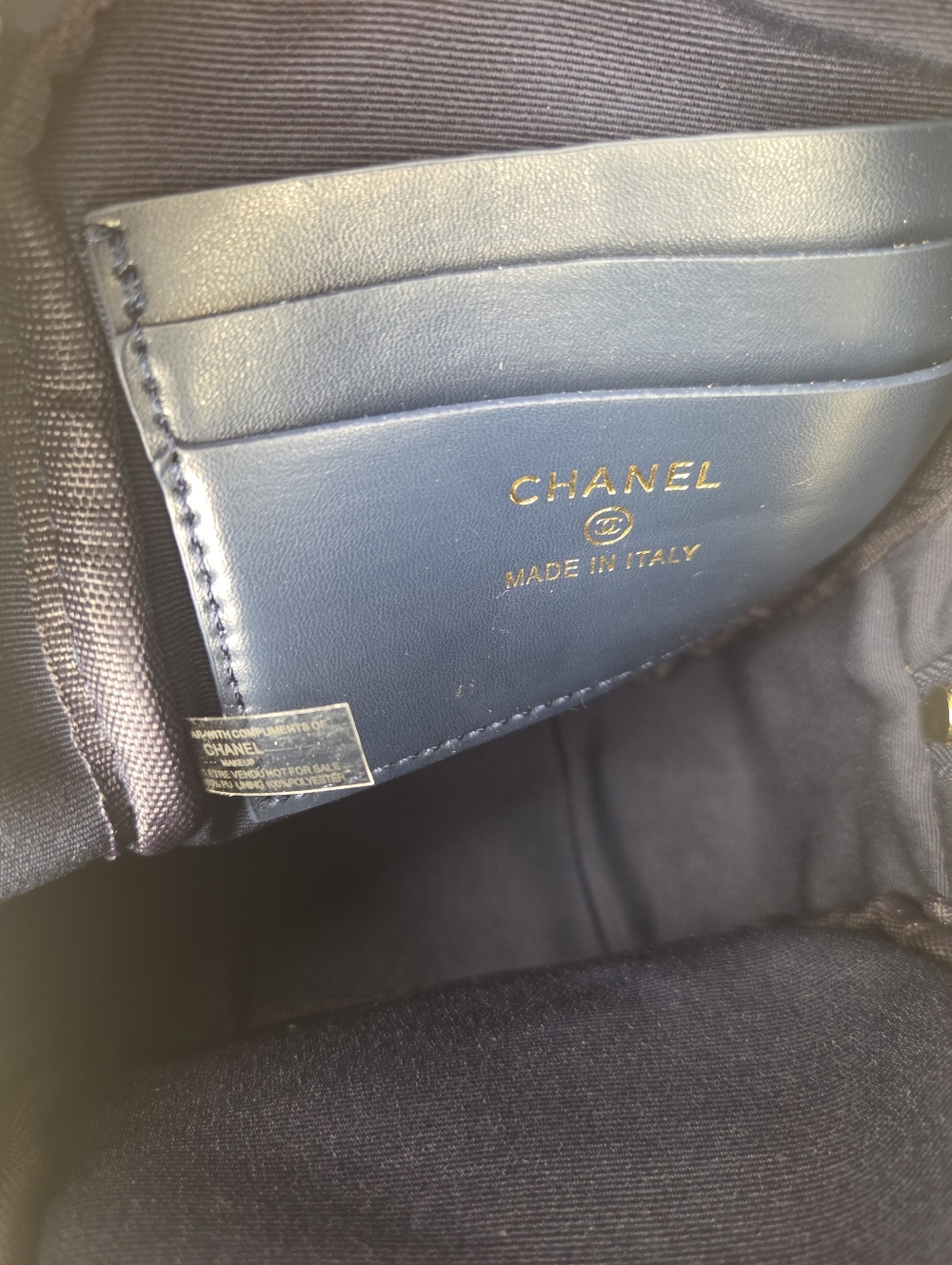 Chanel Blue Tweed Mini Backpack with Box - GWP - Picture 8 of 11